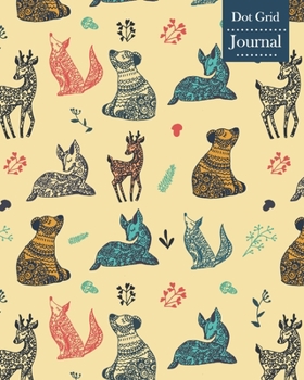 Paperback Dot Grid Journal: Notebook Planner with Unique Animals Themed Cover Design Book