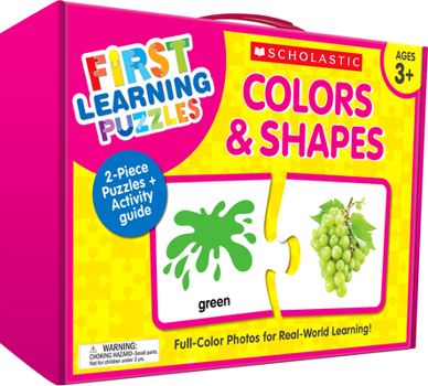 Game First Learning Puzzles: Colors & Shapes Book