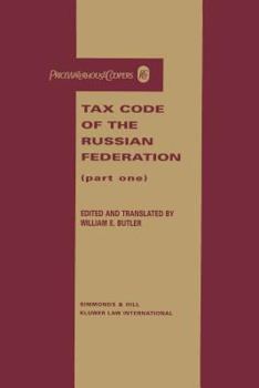 Hardcover Tax Code of the Russian Federation Book