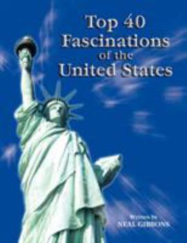 Paperback Top 40 Fascinations of the United States Book