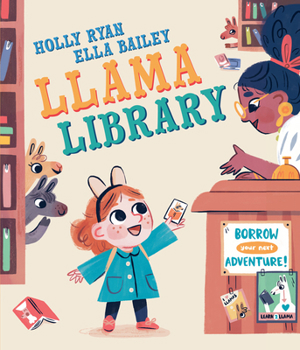 Paperback Llama Library Book