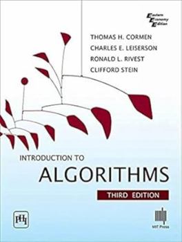 Paperback Introduction to Algorithms Book
