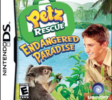 Video Game Petz Rescue Endangered Paradise Book