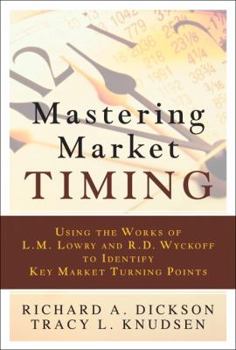 Hardcover Mastering Market Timing: Using the Works of L. M. Lowry and R. D. Wyckoff to Identify Key Market Turning Points Book