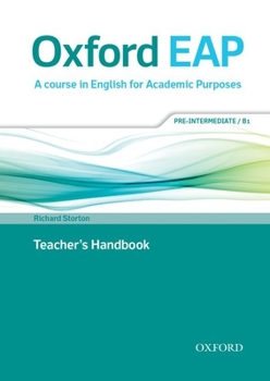 Oxford EAP: Pre-Intermediate/B1: Teacher's Book, DVD and Audio CD Pack - Book  of the Oxford EAP series