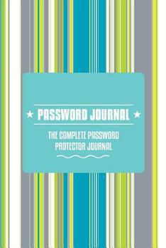 Paperback Password Journal -The Complete Password Protector Book