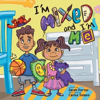 Paperback I'm Mixed and I'm Me: A Celebration of Multiracial and Multicultural Identity [Large Print] Book