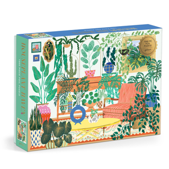 Misc. Houseplant Haven 1000 Piece Foil Puzzle Book