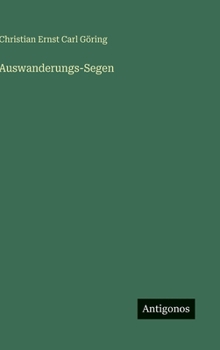 Hardcover Auswanderungs-Segen [German] Book