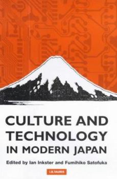 Hardcover Culture and Technology in Modern Japan Book