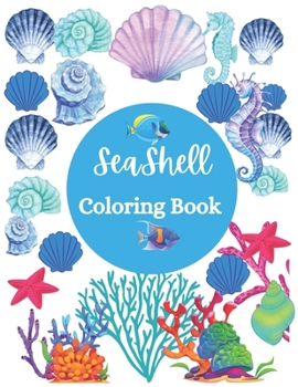 Paperback SeaShell Coloring Book