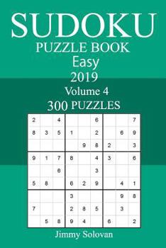 Paperback 300 Easy Sudoku Puzzle Book 2019 Book