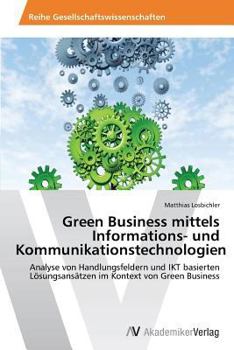 Paperback Green Business Mittels Informations- Und Kommunikationstechnologien [German] Book