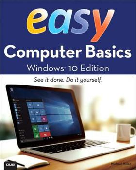 Paperback Easy Computer Basics, Windows 10 Edition Book
