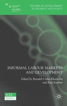 Hardcover Informal Labour Markets and Development Book
