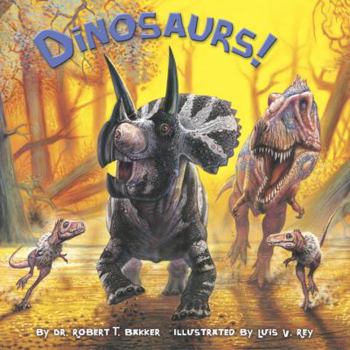 Paperback Dinosaurs! Book
