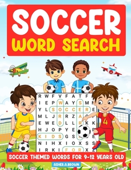 Paperback Soccer Search words: Soccer theme words for 9-12 years old Book