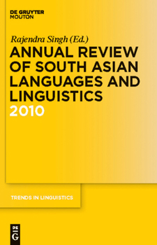 Hardcover Annual Review of South Asian Languages and Linguistics: 2010 Book