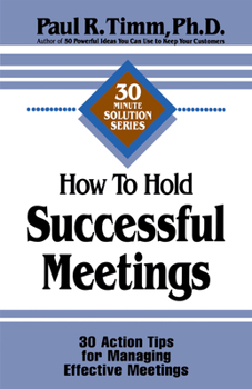 Paperback How to Hold Successful Meetings Book