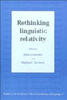Paperback Rethinking Linguistic Relativity Book