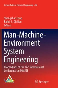 Paperback Man-Machine-Environment System Engineering: Proceedings of the 16th International Conference on Mmese Book