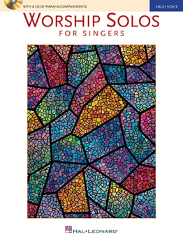Paperback Worship Solos for Singers: High Voice Edition with CD of Piano Accompaniments [With CD (Audio)] Book
