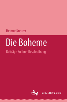 Hardcover Die Boheme: Beiträge Zu Ihrer Beschreibung [German] Book