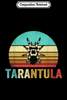 Composition Notebook: Vintage Tarantula Sunset Journal/Notebook Blank Lined Ruled 6x9 100 Pages