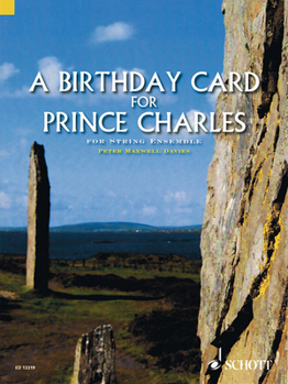 Paperback A Birthday Card for Prince Charles: String Ensemble Score and Parts Book