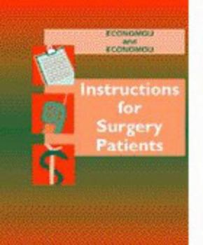 Paperback Instructions for Surgery Patients [With CDROM] Book