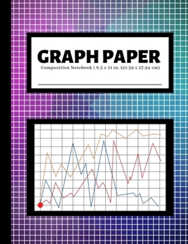 Paperback Graph Paper Composition Notebook: 4x4 Quad Ruled Graphing Grid Paper - Math and Science Notebooks - 100 Pages - Cotton Candy Book