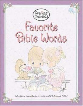 Hardcover Precious Moments: Favorite Bible Words Book