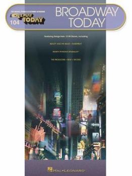 Paperback Broadway Today: E-Z Play Today Volume 104 Book
