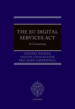 Hardcover The EU Digital Services ACT Book