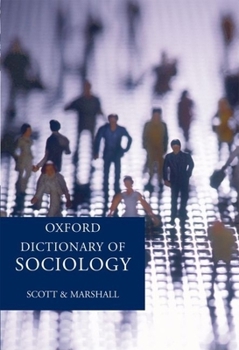 Hardcover A Dictionary of Sociology Book