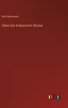 Hardcover Ueber das hrabanische Glossar [German] Book