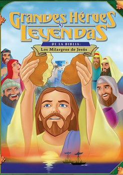 DVD Greatest Heroes & Legends of the Bible: Miracles of Jesus [Spanish] Book