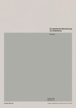 Paperback Zur Plastischen Berechnung Von Stahlbeton [German] Book