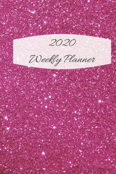 Paperback 2020 Weekly Planner: Dark Pink Book