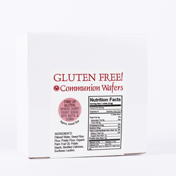 Misc. Communion Bread Wafers Gluten Free Swanson 50ct Book