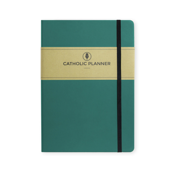 Leather Bound 2020-2021 Catholic Planner Academic Edition: Agate, Compact Book