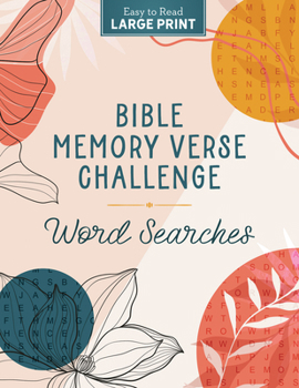 Paperback Bible Memory Verse Challenge Word Searches Large Print Book