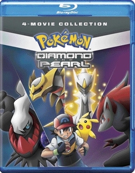 Blu-ray Pokemon Diamond & Pearl: 4-Movie Collection Book