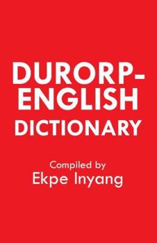 Paperback Durorp-English Dictionary Book