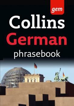 Paperback Collins Gem Easy Learning German Phrasebook Book