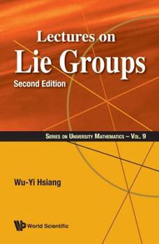 Paperback Lectures on Lie Groups (Second Edition) Book