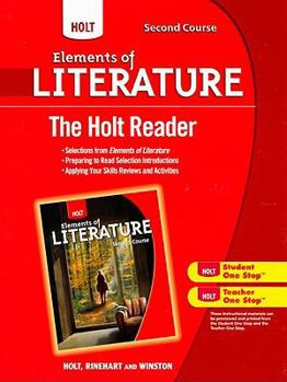 Paperback Holt Elements of Literature: The Holt Reader Second Course Book