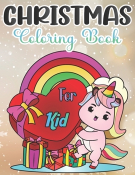 Paperback Christmas Coloring Book For KID Book