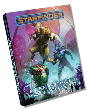 Board Game Starfinder Pawns: Alien Archive 4 Pawn Collection Book