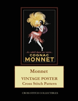 Paperback Monnet: Vintage Poster Cross Stitch Pattern Book